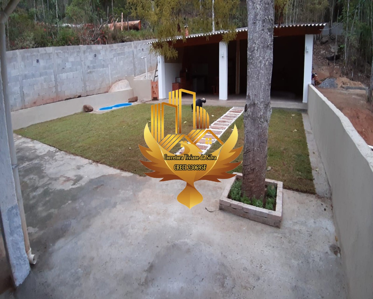 Chácara de 2.500 m² em Natividade da Serra, SP