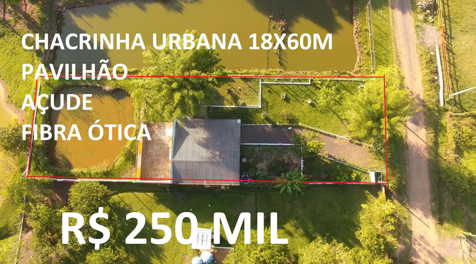 Chácara de 1.900 m² em Gravataí, RS