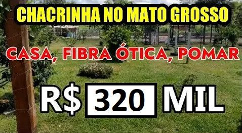 Chácara de 2.300 m² em Santo Antônio de Leverger, MT