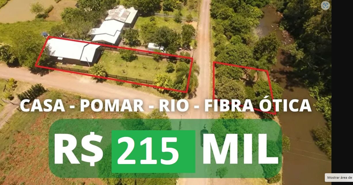 Terreno de 800 m² em Caraá, RS