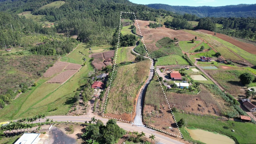 Terreno de 4 ha em Lontras, SC